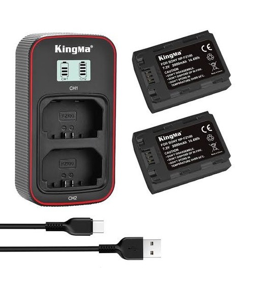 KINGMA BATTERY CHARGER KIT NP-FZ100